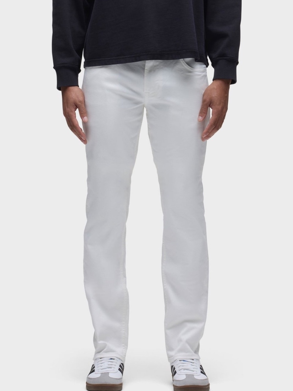 Hudson Jeans Slim Straight White Men's Jeans